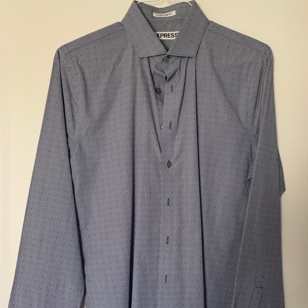 Express men’s dress shirt - extra slim fit